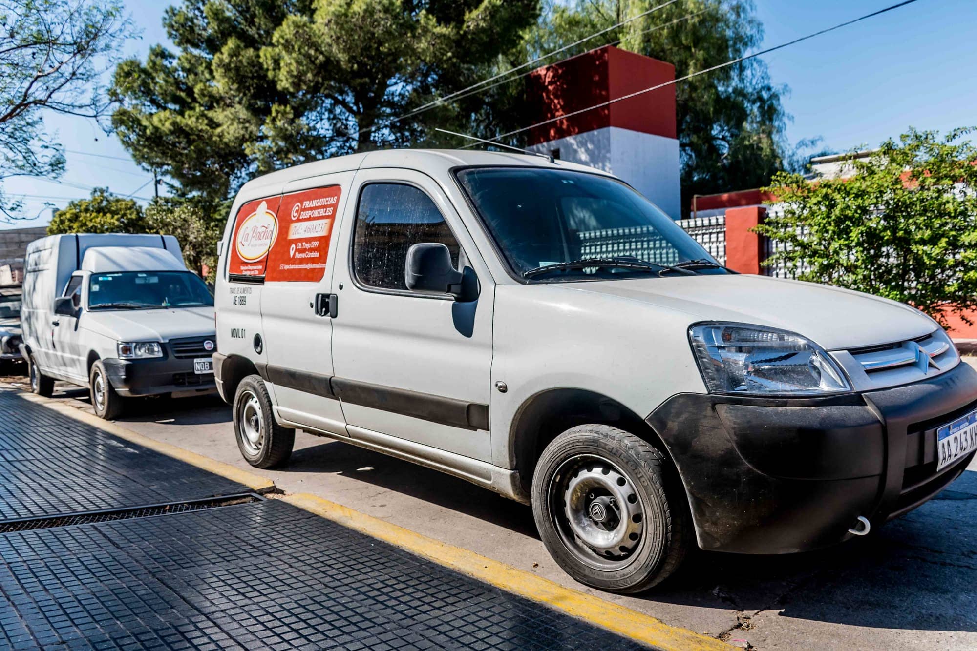 Camioneta de reparto de La Pacha